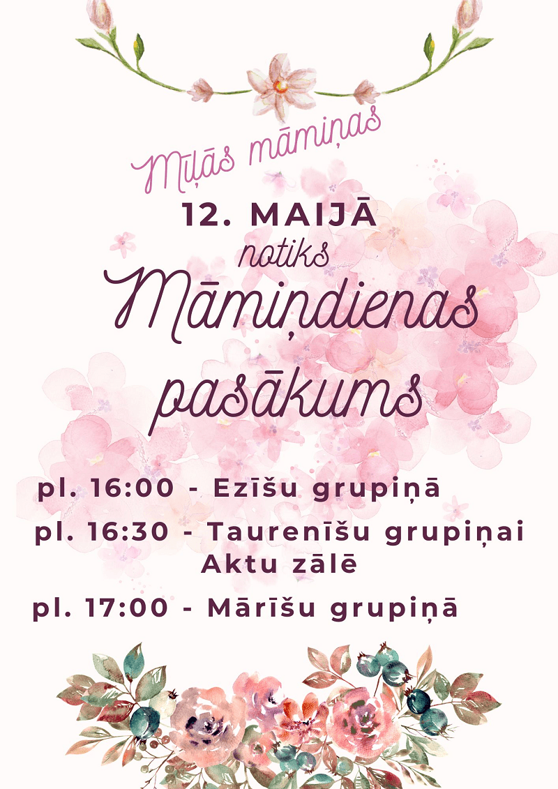 Māmiņdienas pasākums